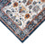 10' Ivory Orange And Blue Floral Runner Rug