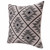 20" Gray and Black Throw Pillow