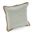20" Beige and Green Throw Pillow
