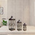 Homeroots Home Decor Flameless Three Candles Floor Lantern