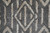 8' Gray And Ivory Geometric Power Loom Stain Resistant Runner Rug