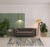 5' X 8' Blue and Gray Wool Abstract Hand Tufted Area Rug