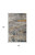 5' X 8' Blue and Gray Wool Abstract Hand Tufted Area Rug