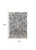 8' X 10' Gray and Ivory Abstract Power Loom Area Rug