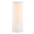 8" White Flameless Designer Candle