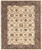 5' X 8' Ivory and Black Oriental Hand Tufted Non Skid Area Rug