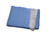 Cobalt Blue Mini Dot Fringed Throw Blanket