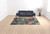 9' X 12' Blue and Beige Abstract Power Loom Area Rug