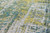 10' Blue and Green Abstract Non Skid Area Rug