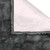 Charcoal Plain Weave Faux Fur Solid Color Throw