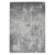 9' X 12' Ivory Black And Gray Abstract Area Rug