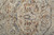 8' X 10' Tan and Red Floral Power Loom Distressed Non Skid Area Rug With Fringe
