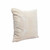 20" X 20" Gray And Beige Polyester Abstract Zippered Pillow