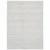 8' X 11' White And Gray Geometric Distressed Area Rug