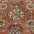 10' Ivory Blue and Orange Floral Power Loom Runner Rug