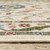 2' X 3' Ivory Green And Red Oriental Area Rug With Fringe