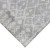 8' X 12' Gray And Ivory Geometric Shag Area Rug
