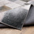 9' X 12' Gray And Charcoal Geometric Area Rug