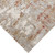8' X 10' Ivory Red and Cream Abstract Power Loom Area Rug