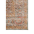 7' Teal Red And Orange Medallion Runner Rug