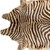 5' X 7' Beige and Brown Cowhide Hand Knotted Area Rug