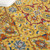 6' X 9' Yellow Floral Power Loom Area Rug
