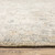 8' Beige and Black Oriental Hand Loomed Runner Rug With Fringe