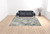 10' X 13' Blue and Beige Abstract Power Loom Area Rug