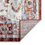 2' X 3' Ivory Brown And Orange Floral Area Rug