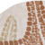 8' Ivory Yellow Orange And Green Round Starfish Indoor Outdoor Area Rug