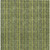 3' X 5' Olive Green And Lime Green Striped Washable Indoor Outdoor Area Rug