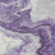 5' X 8' Purple And Silver Abstract Washable Indoor Outdoor Area Rug