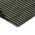 3' X 5' Olive Green And Black Geometric Washable Indoor Outdoor Area Rug