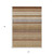 5' X 8' Terra Cotta Beige And Red Southwestern Washable Indoor Outdoor Area Rug