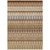 5' X 8' Terra Cotta Beige And Red Southwestern Washable Indoor Outdoor Area Rug