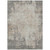 5' X 8' Taupe And Ivory Abstract Washable Indoor Outdoor Area Rug Transitional Style - Taupe, Ivory Color