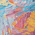 3' X 5' Blue Yellow Pink And Orange Abstract Washable Indoor Outdoor Area Rug