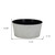 12" Cream Recycled Plastic Indoor Outdoor Round Pot Planter