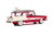 c1957 Red Ford Country Squire Station Wagon Sculpture