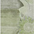 3' X 5' Artichoke Green And Gray Floral Washable Indoor Outdoor Area Rug