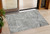 3' X 5' Gray And Ivory Geometric Washable Indoor Outdoor Area Rug Transitional Style - Gray, Ivory Color