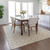 3' X 5' Beige And Ivory Ogee Washable Indoor Outdoor Area Rug