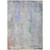 3' X 5' Purple Abstract Washable Indoor Outdoor Area Rug