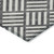 5' X 8' Black And Ivory Geometric Washable Indoor Outdoor Area Rug