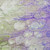 5' X 8' Purple Lilac And Artichoke Green Abstract Washable Indoor Outdoor Area Rug