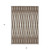 5' X 8' Brown And Ivory Geometric Washable Indoor Outdoor Area Rug - 608219284459