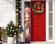 72" Black And Pink Solid Wood Christmas Female Nutcracker Porch Sign