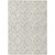3' X 5' Beige And Ivory Geometric Washable Indoor Outdoor Area Rug Transitional Style - Beige, Ivory Color