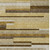 5' X 8' Khaki Taupe And Gold Striped Washable Indoor Outdoor Area Rug