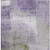 3' X 5' Purple Lavender And Green Abstract Washable Indoor Outdoor Area Rug